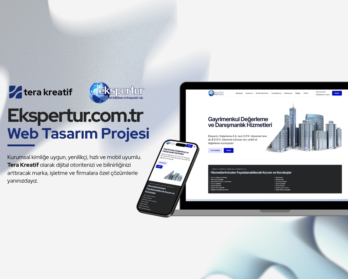 Ekspertur.com.tr Web Tasarım Projesi